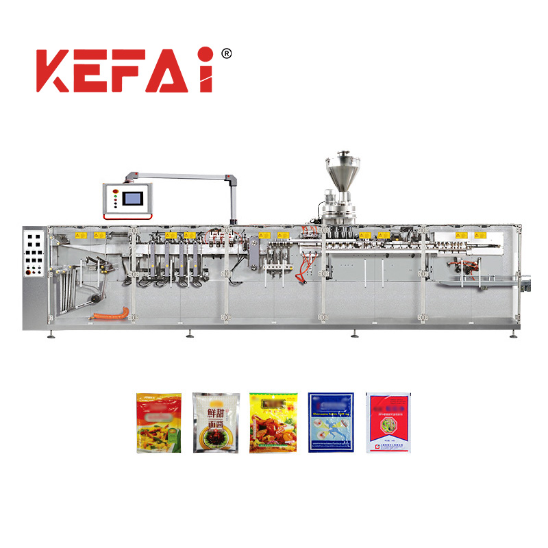 KEFAI Granule HFFS Flat Side Seal Bag Qablaşdırma Maşın