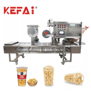KEFAI Popcorn Kuboku Doldurma Qablaşdırma Maşını